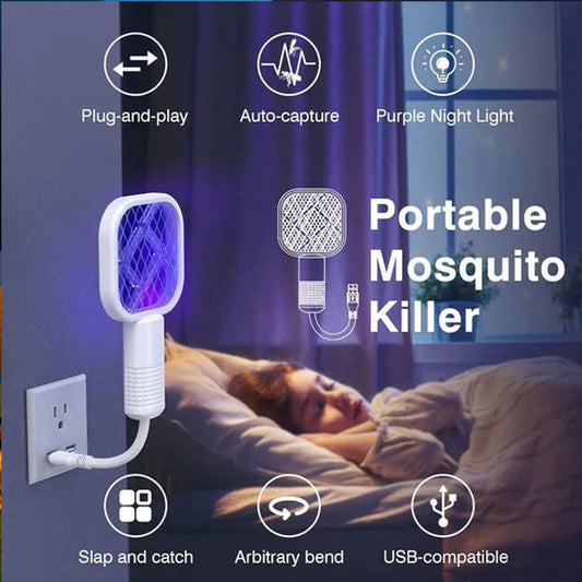 Mini Mosquito Killer Racket – Portable, Rechargeable & Effective